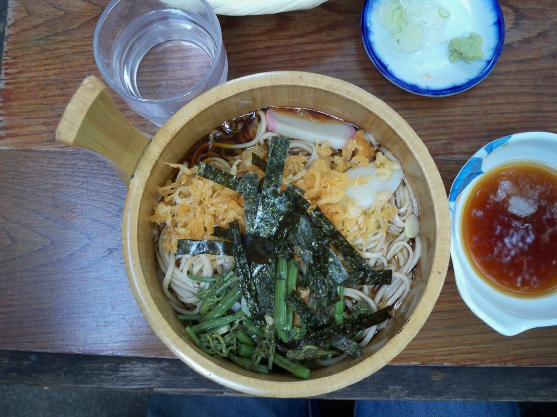 Soupe froide aux pâtes Soba