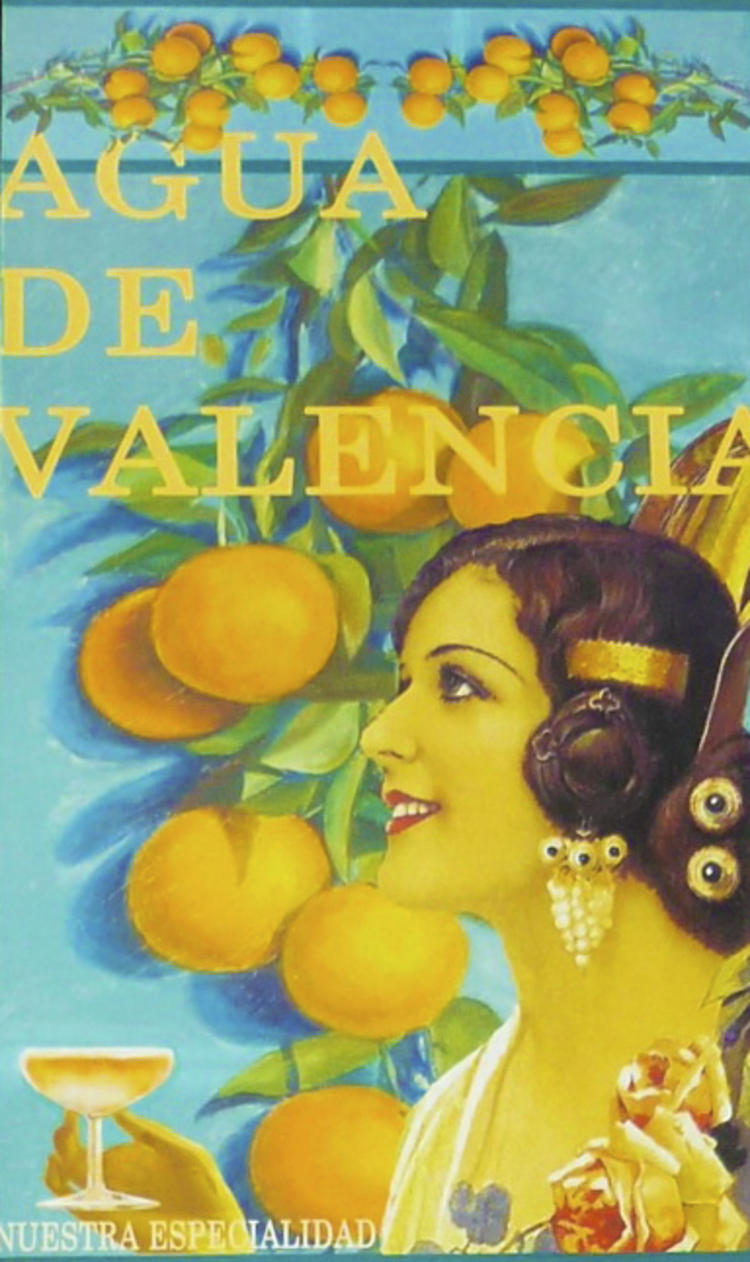 Affiche pour l'agua de Valencia