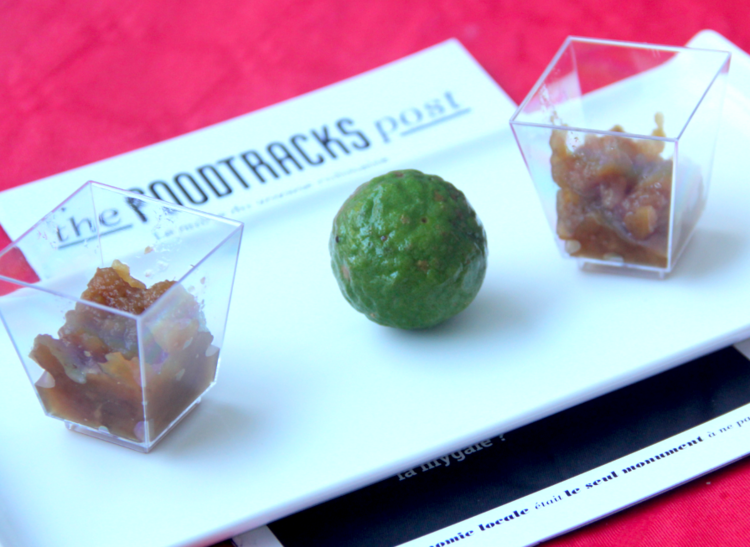 Notre chutney à la pomme et au combava ! 